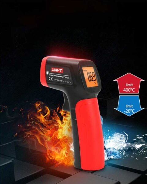 UNIT UT 300A+ Infrared Temassız Sıcaklık Ölçüm Cihazı -18 - 200 Derece