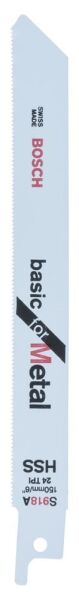 Bosch Aksesuarlar Bosch - Basic Serisi Metal için Panter Testere Bıçağı S 918 AF - 2'li