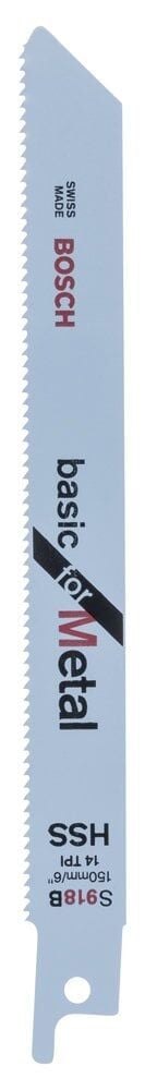 Bosch Aksesuarlar Bosch - Basic Serisi Metal için Panter Testere Bıçağı S 918 BF - 2'li