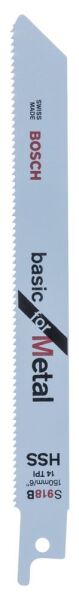 Bosch Aksesuarlar Bosch - Basic Serisi Metal için Panter Testere Bıçağı S 918 BF - 2'li