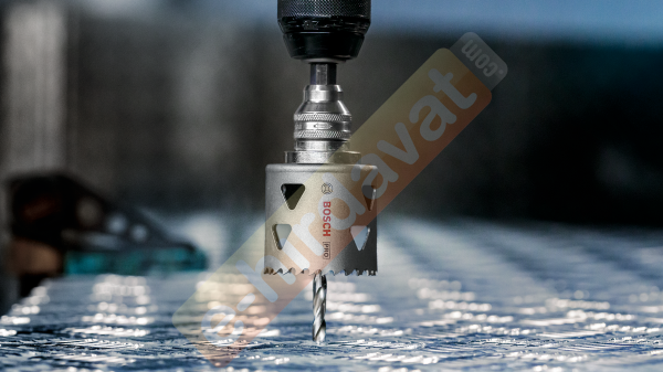 BOSCH 9 Parça HSS-Bimetal Panç - Delik Açma Testere Seti Ahşap ve Metal için