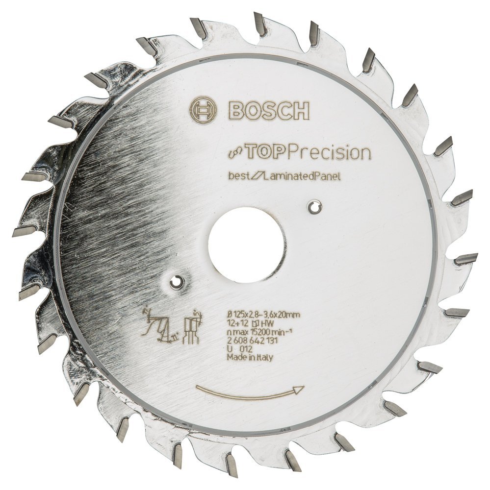 Bosch Bestfor LaminatedPanel 125*20 mm 12+12 D
