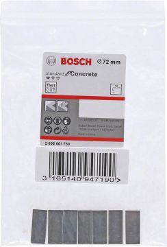 Bosch Aksesuarlar Bosch - Standard Seri Sulu Elmas Karot Ucu Segmanı 72mm 1 1/4'' 7'li