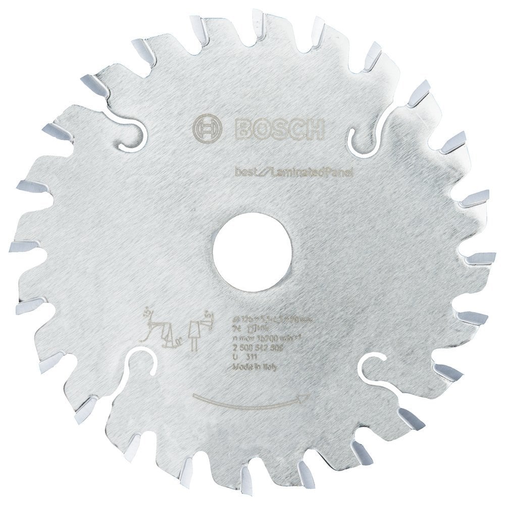 Bosch Bestfor LaminatedPanel 125*20 mm 24 D