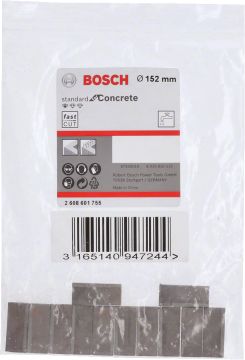 Bosch Aksesuarlar Bosch - Standard Seri Sulu Elmas Karot Ucu Segmanı 152mm 1 1/4'' 12'li