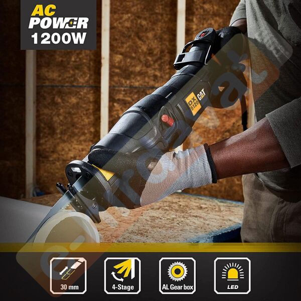 CAT DX5120 1200Watt Profesyonel Tilki Kuyruğu Testere