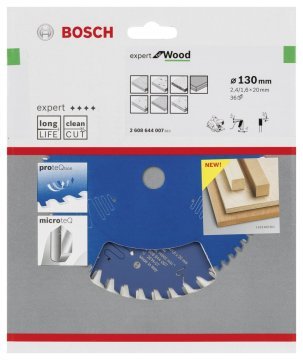 Bosch Expert for Wood 130*20 mm 36 Diş