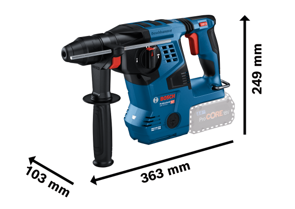 GBH 18V-28 C - Akülü SDS plus kırıcı-delici
