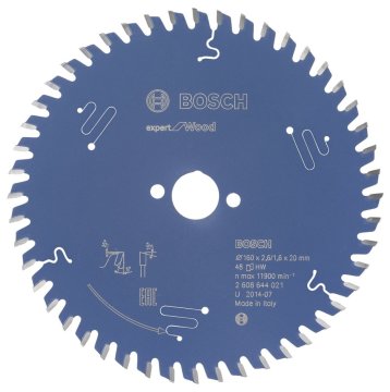 Bosch Expert for Wood 160*20 mm 48 Diş