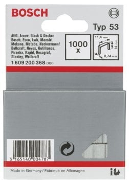 Bosch Zımba Teli Tip 53 11,4*0,74*14 mm