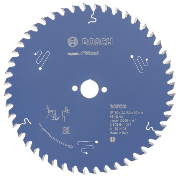 Bosch Expert for Wood 190*20 mm 48 Diş