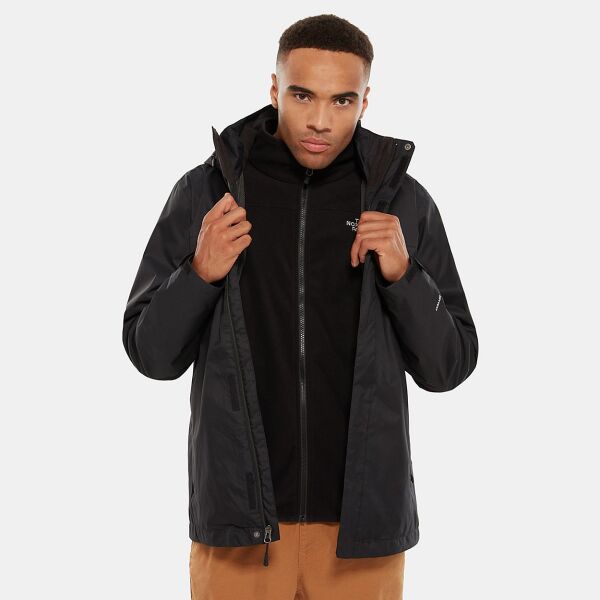 THE NORTH FACE Evolve II 3 in 1 Erkek Mont Siyah