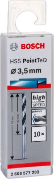 Bosch Aksesuarlar Bosch - HSS-PointeQ Metal Matkap Ucu 3,5 mm 10'lu