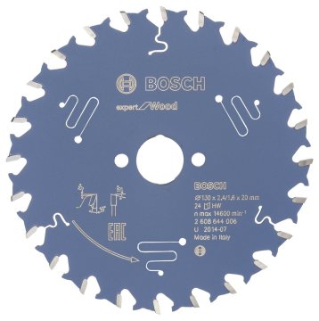 Bosch Expert for Wood 130*20 mm 24 Diş