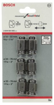 Bosch 6 parçalı geçiş adaptörü seti