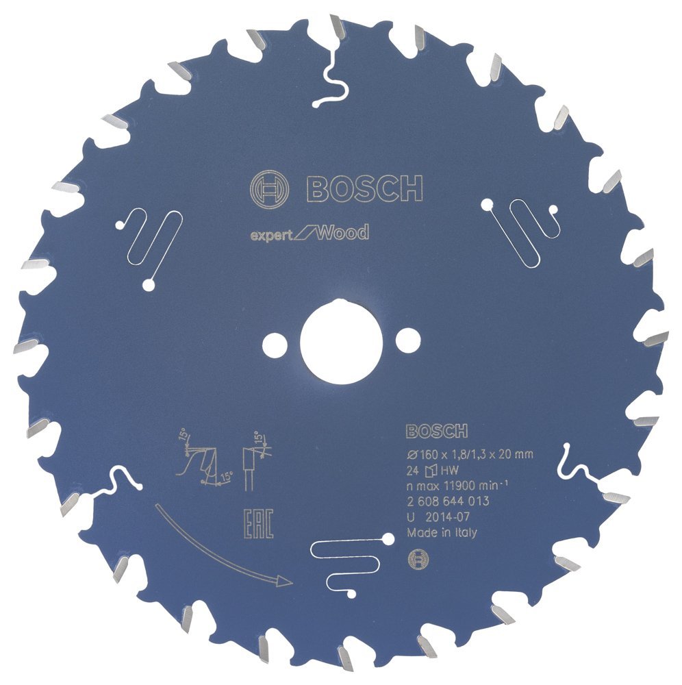 Bosch Expert for Wood 160*20 mm 24 Diş