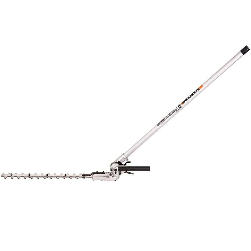 WORX WA0220 WG186E.1 ile Uyumlu 43CM Teleskobik Uzatmalı Açı Ayarlı Çit Budama Başlığı