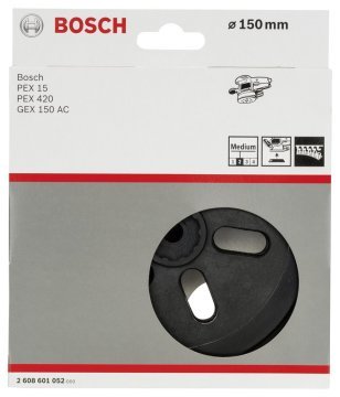 Bosch 150 mm Zımp. Tabanı Orta Sertlikte