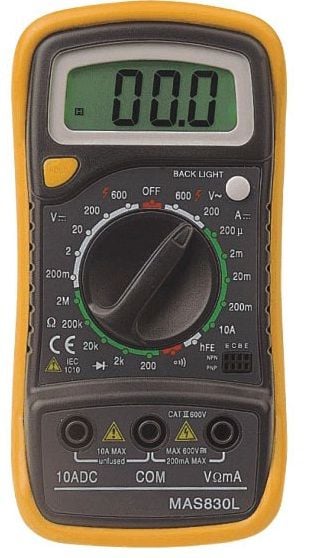 Mastech MAS830L Dijital Multimetre
