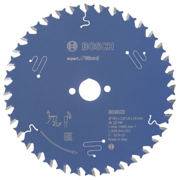 Bosch Expert for Wood 160*20 mm 36 Diş