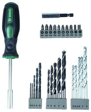 Bosch Aksesuarlar Bosch - 27 Parça Tornavidalı Vidalama ve Matkap Ucu Seti