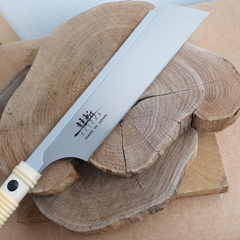 SUIZAN 2300 Dozuki Dovetail Çokyönlü Kesim Japon Testeresi 24 cm
