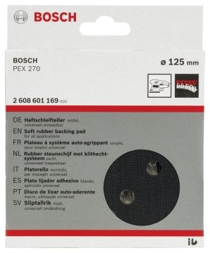 Bosch Aksesuarlar Bosch - 125 mm Zımpara Tabanı Orta Sertlikte (PEX)