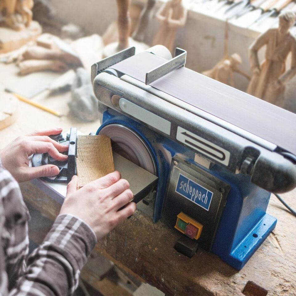 SCHEPPACH Bts 900 Bant Ve Disk Zımpara Makinası 370 Watt