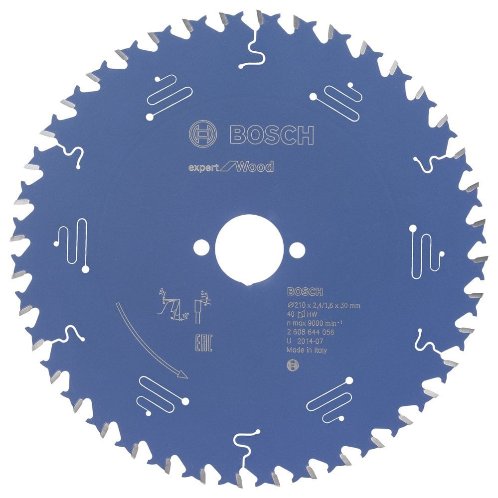 Bosch Expert for Wood 210*30 mm 40 Diş