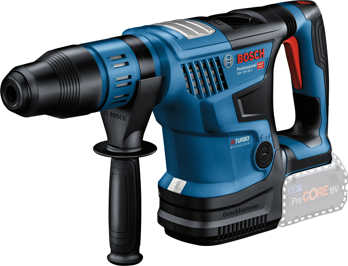 Bosch Profesyonel Seri Bosch Professional GBH 18V-36 C (Solo) Akülü Kırıcı Delici