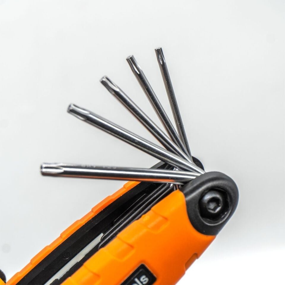 NEXON 5403 Çakı Tipi Torx Alyan Anahtar Takımı 8 Parça