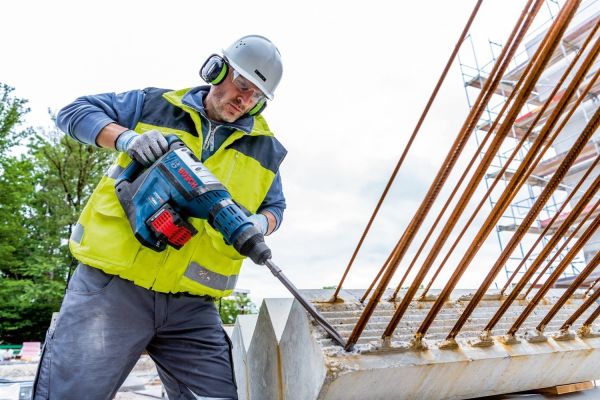Bosch Profesyonel Seri Bosch Professional GBH 18V-45 C (Solo) Akülü Kırıcı Delici