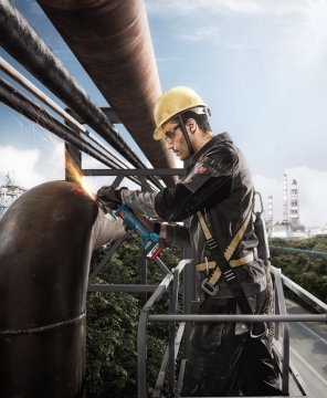 Bosch Profesyonel Seri Bosch Professional GWS 180-LI (Solo) 115 mm Akülü Taşlama Makinesi
