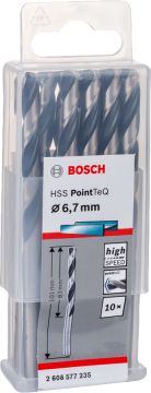 Bosch Aksesuarlar Bosch - HSS-PointeQ Metal Matkap Ucu 6,7 mm 10'lu