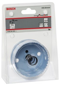 Bosch Sheet Metal Panç 76 mm