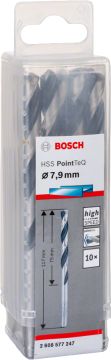 Bosch Aksesuarlar Bosch - HSS-PointeQ Metal Matkap Ucu 7,9 mm 10'lu