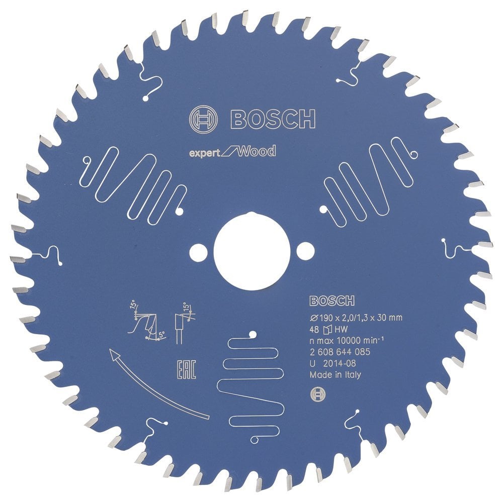 Bosch Expert for Wood 190*30 mm 48 Diş