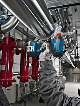 Bosch Profesyonel Seri Bosch Professional GDX 180-LI Akülü Darbeli Somun Sıkma Makinesi