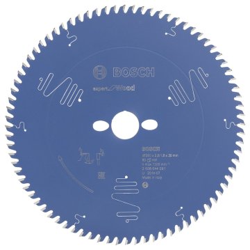 Bosch Expert for Wood 260*30 mm 80 Diş