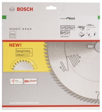 Bosch Expert for Wood 250*30 mm 22 Diş