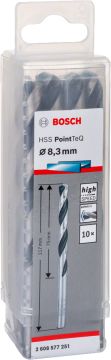 Bosch Aksesuarlar Bosch - HSS-PointeQ Metal Matkap Ucu 8,3 mm 10'lu