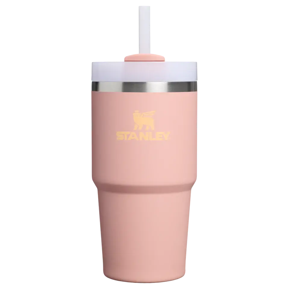 Stanley Quencher H2.0 Pipetli Termos Bardak 0.59 Lt - Peach Rose