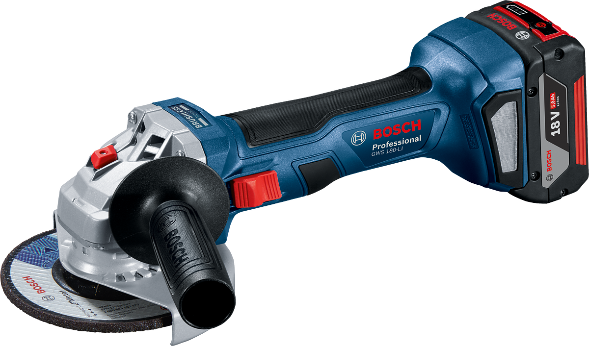 Bosch Profesyonel Seri Bosch Professional GWS 180-LI Akülü Taşlama Makinesi