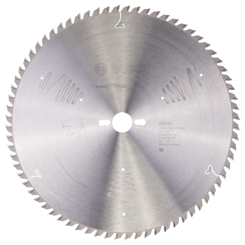 Bosch Expert for Wood 350*30 mm 72 Diş