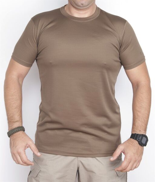 YDS Tactical Dry Touch T-Shirt-Coyote L (Large)