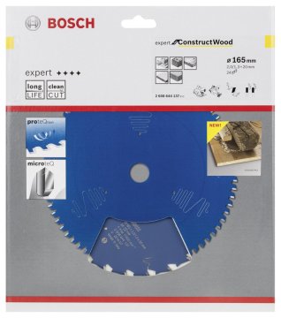 Bosch Expert for Construct Wood 165*20 mm 24 Diş