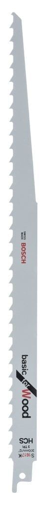 Bosch Aksesuarlar Bosch - Basic Serisi Ahşap için Panter Testere Bıçağı S 1617 K - 5'li