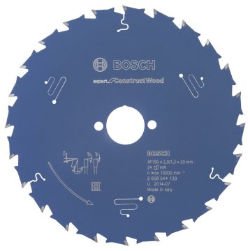 Bosch Expert for Construct Wood 190*30 mm 24 Diş