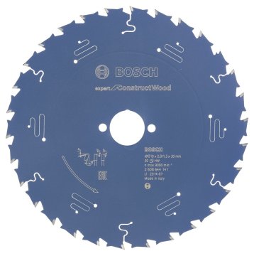 Bosch Expert for Construct Wood 210*30 mm 30 Diş