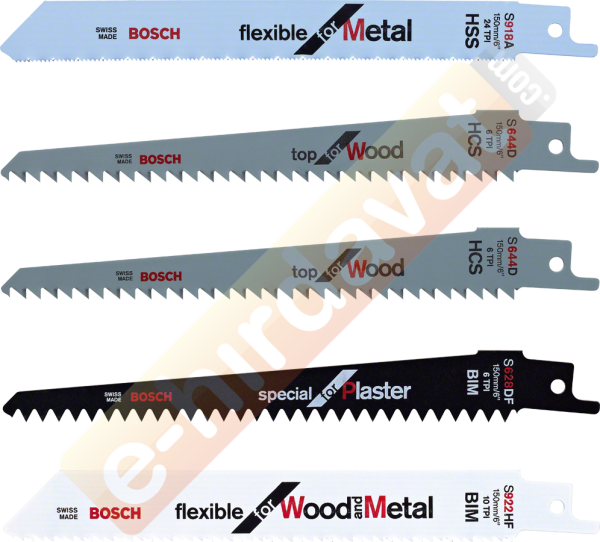 Bosch KEO 5'li Ahsap bıçak seti